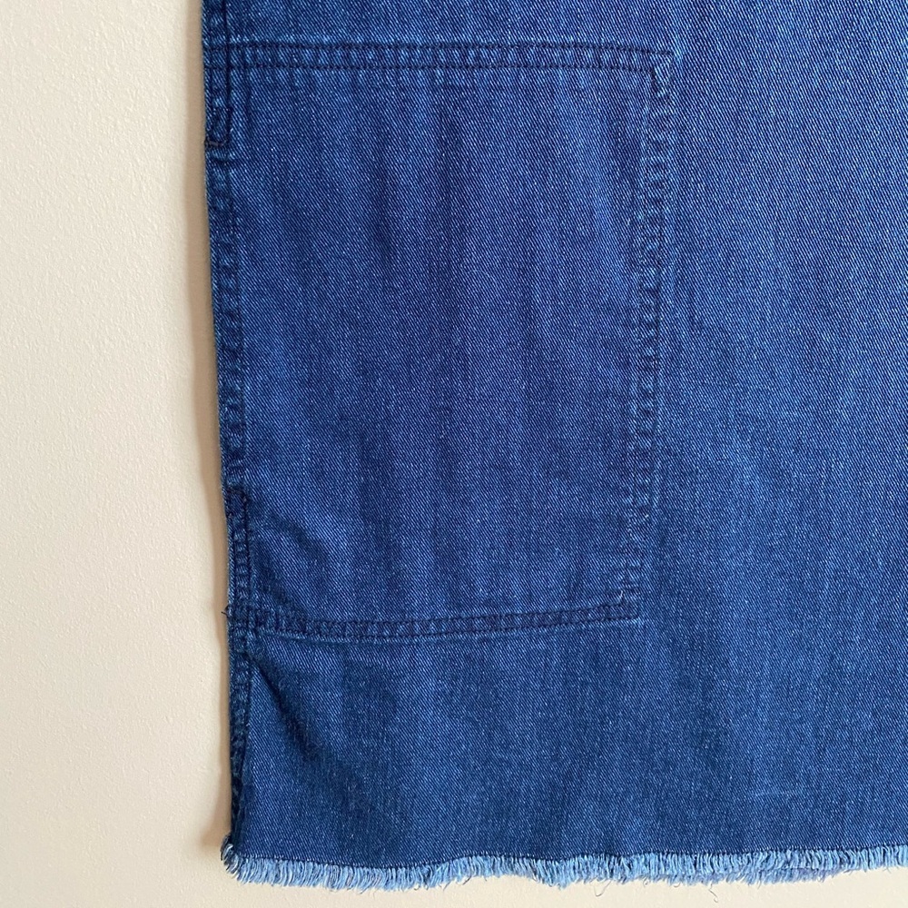 Aritzia Wilfred Free Nori Denim Dress Size XXS - Picture 5 of 12